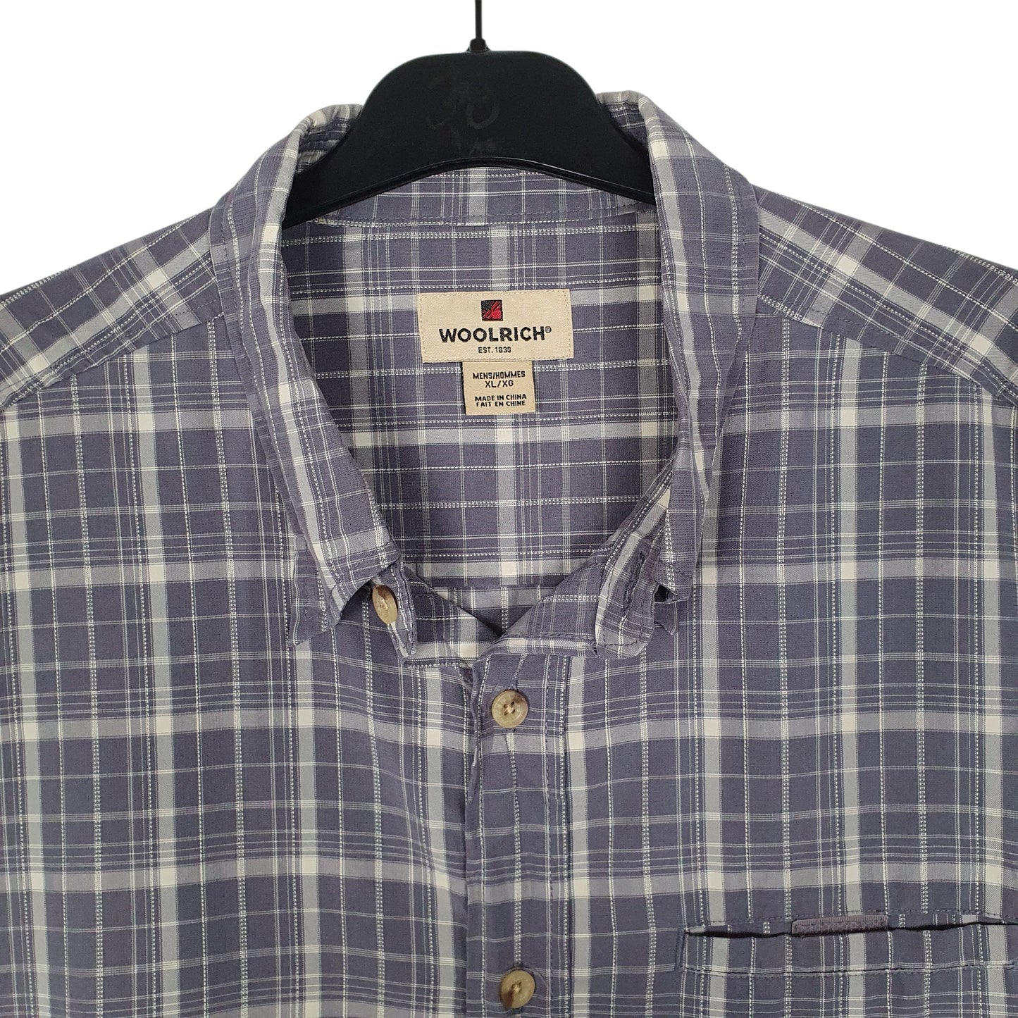 Mens Grey Woolrich   Shirt