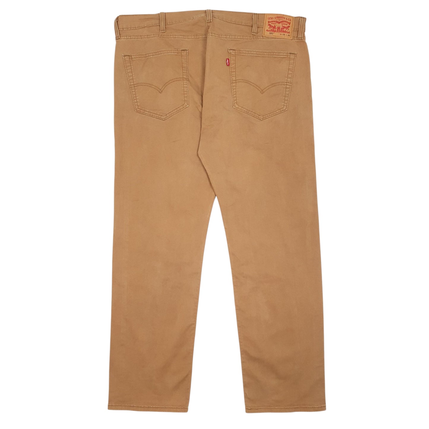 Mens Tan Levis 505  Trousers
