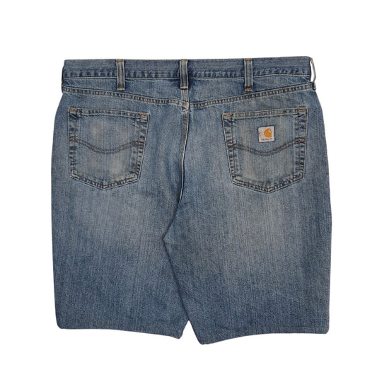 Mens Blue Carhartt   Shorts