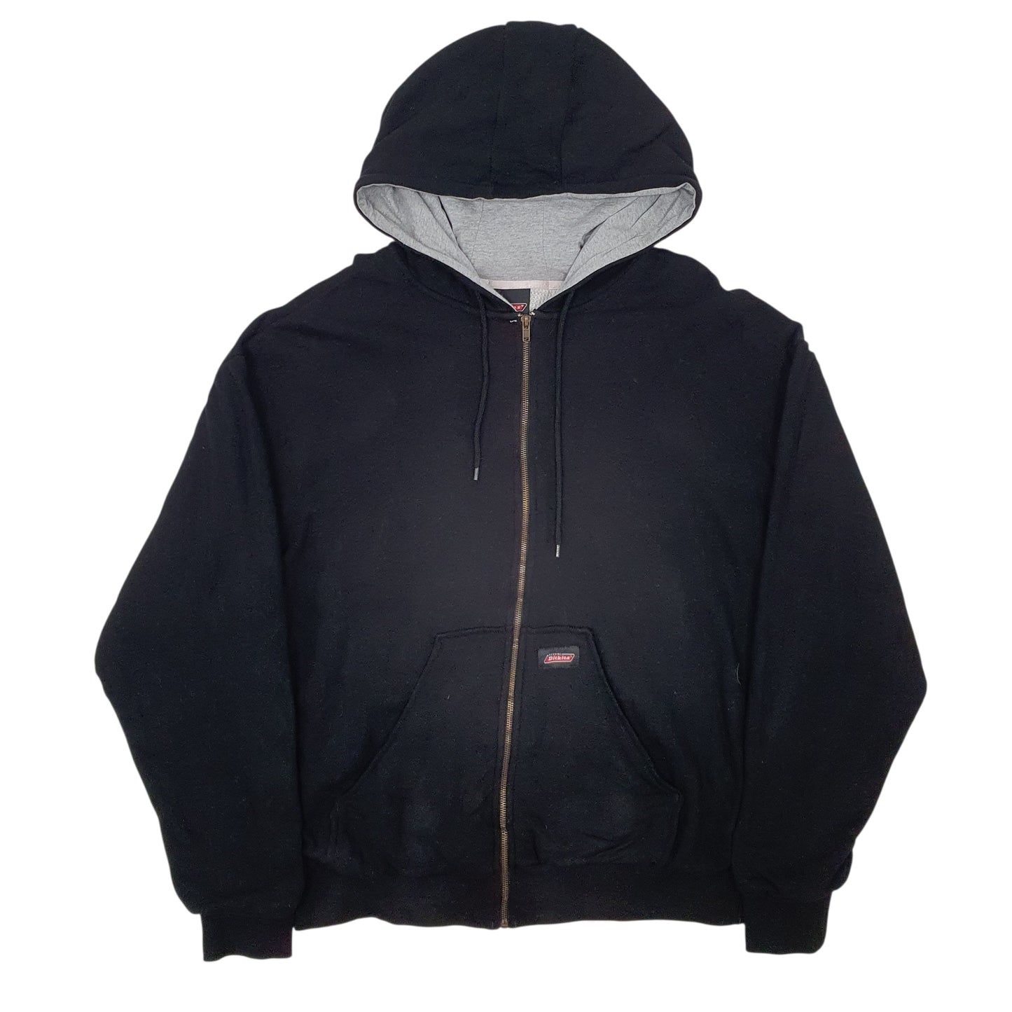 Mens Black Dickies  Full Zip Jumper