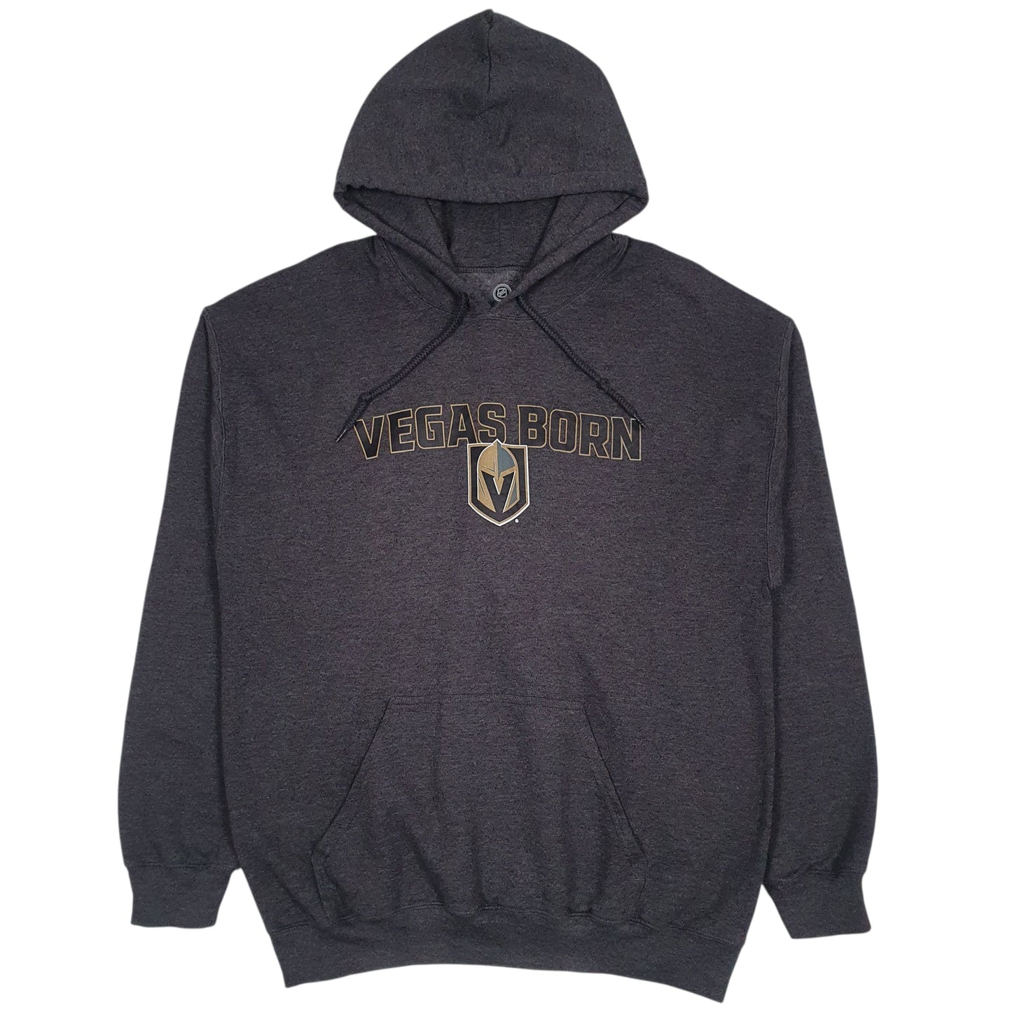 Mens Grey NHL Vegas Golden Knights Hoodie Jumper