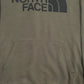 Mens Green The North Face Spellout Hoodie Jumper