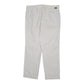 Mens White Lacoste   Trousers