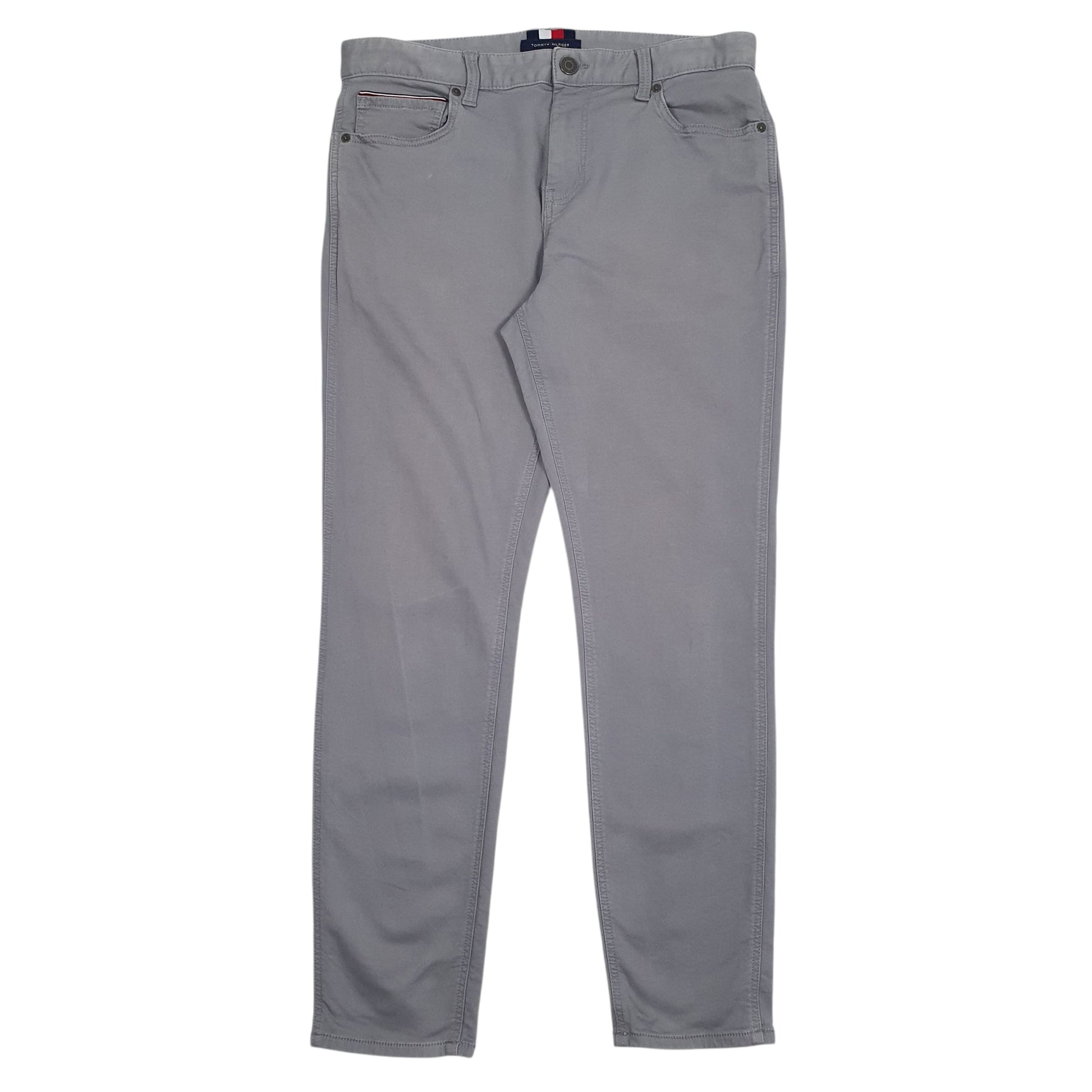 Mens Grey Tommy Hilfiger  Chino Trousers