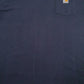 Mens Navy Carhartt   T Shirt