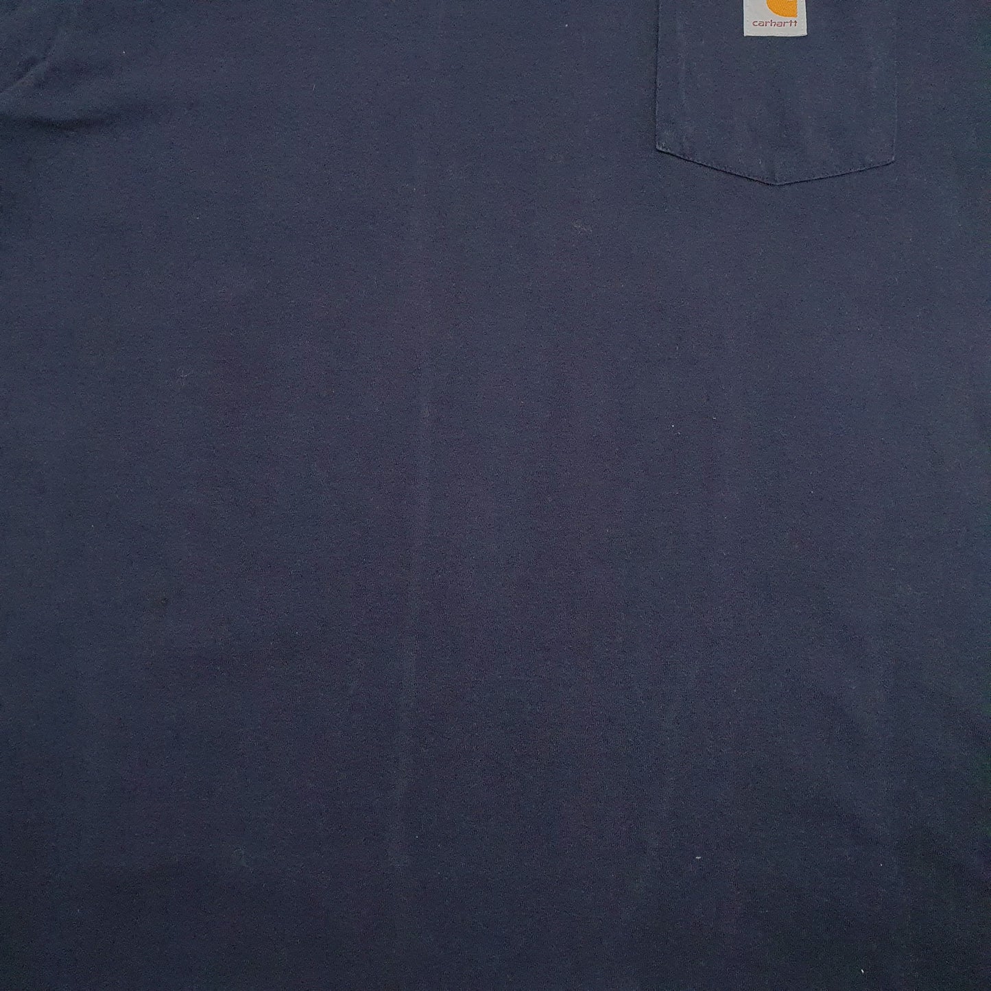 Mens Navy Carhartt   T Shirt