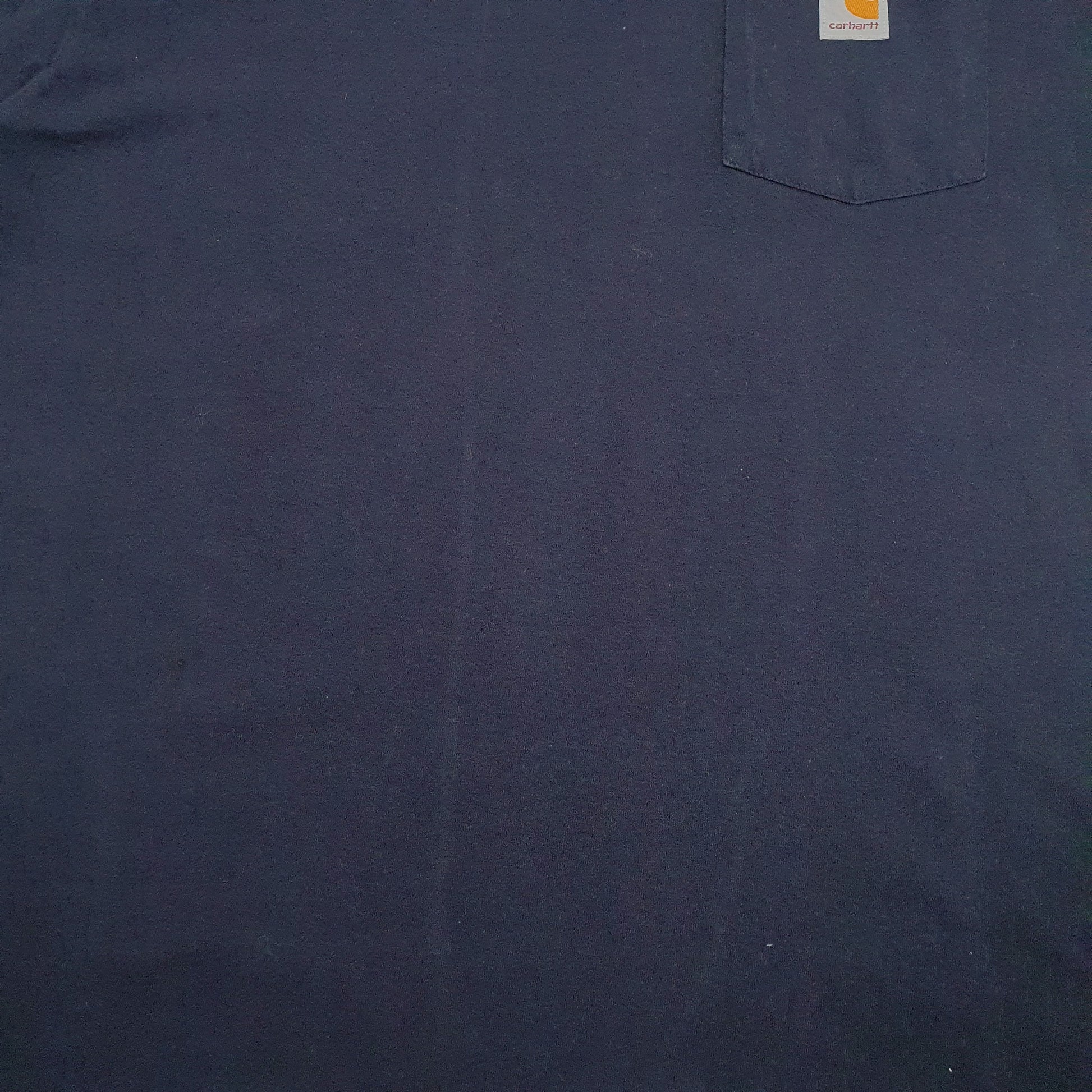Mens Navy Carhartt   T Shirt