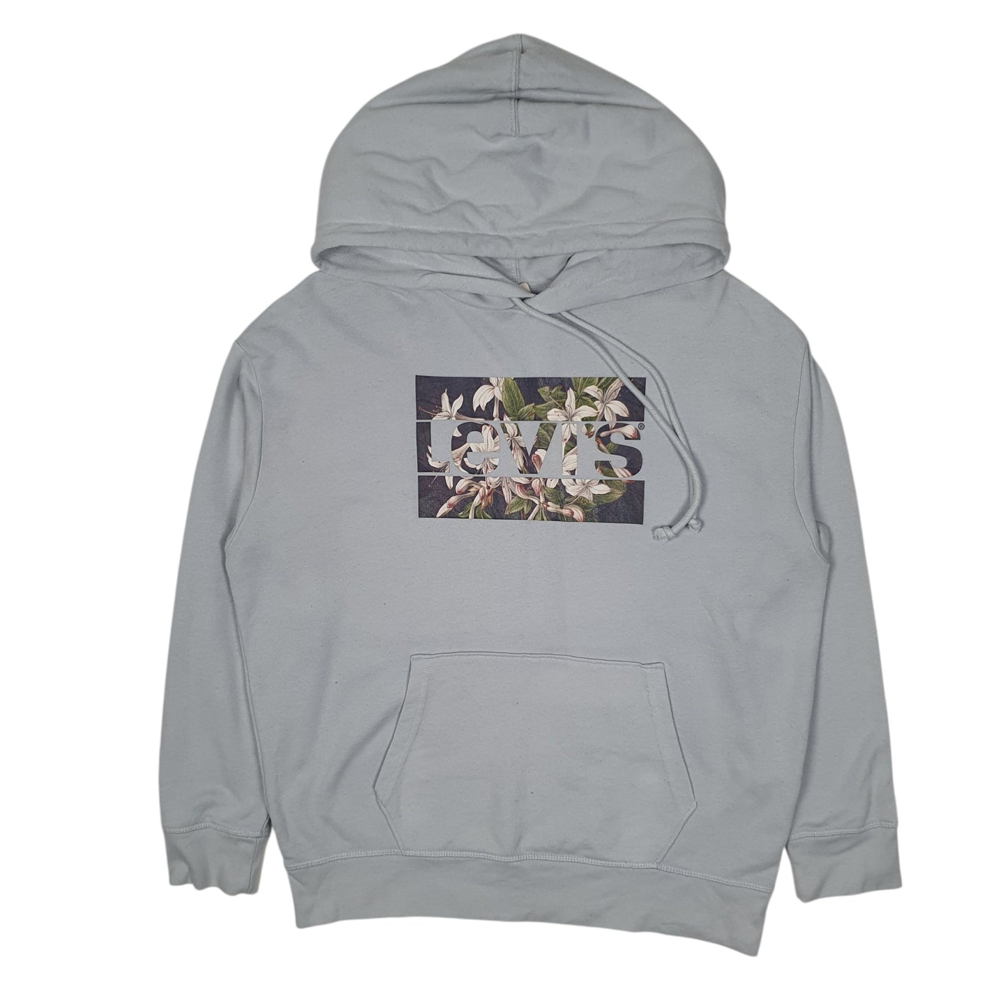 Mens Blue Levis Lightweight Hoodie Jumper