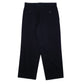Mens Black Dockers Pleated  Trousers
