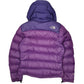 Womens Purple The North Face Nuptse  Coat