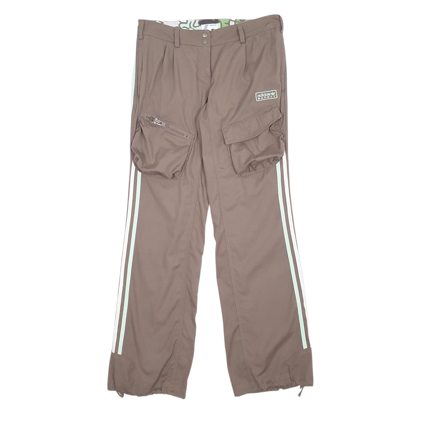 Womens Brown Adidas  Cargo Trousers
