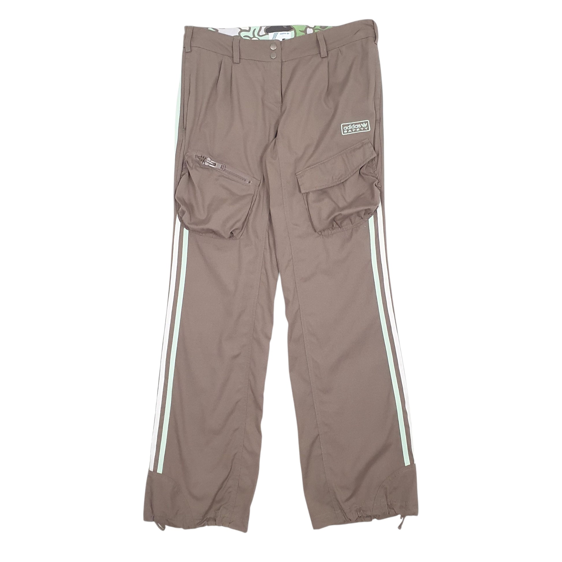 Womens Brown Adidas  Cargo Trousers