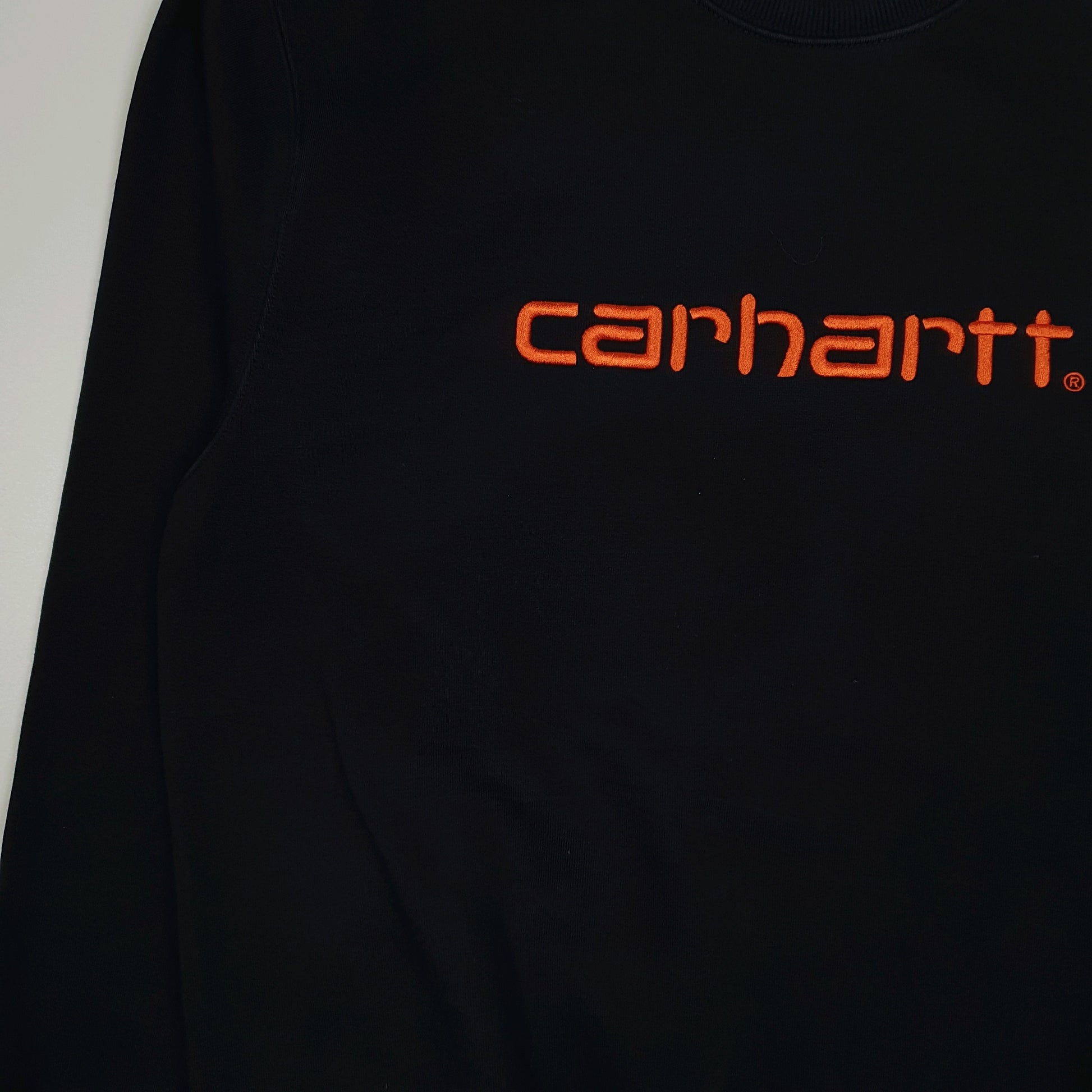 Mens Navy Carhartt  Crewneck Jumper