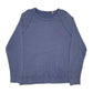 Mens Blue Polo Ralph Lauren Lightweight Crewneck Jumper