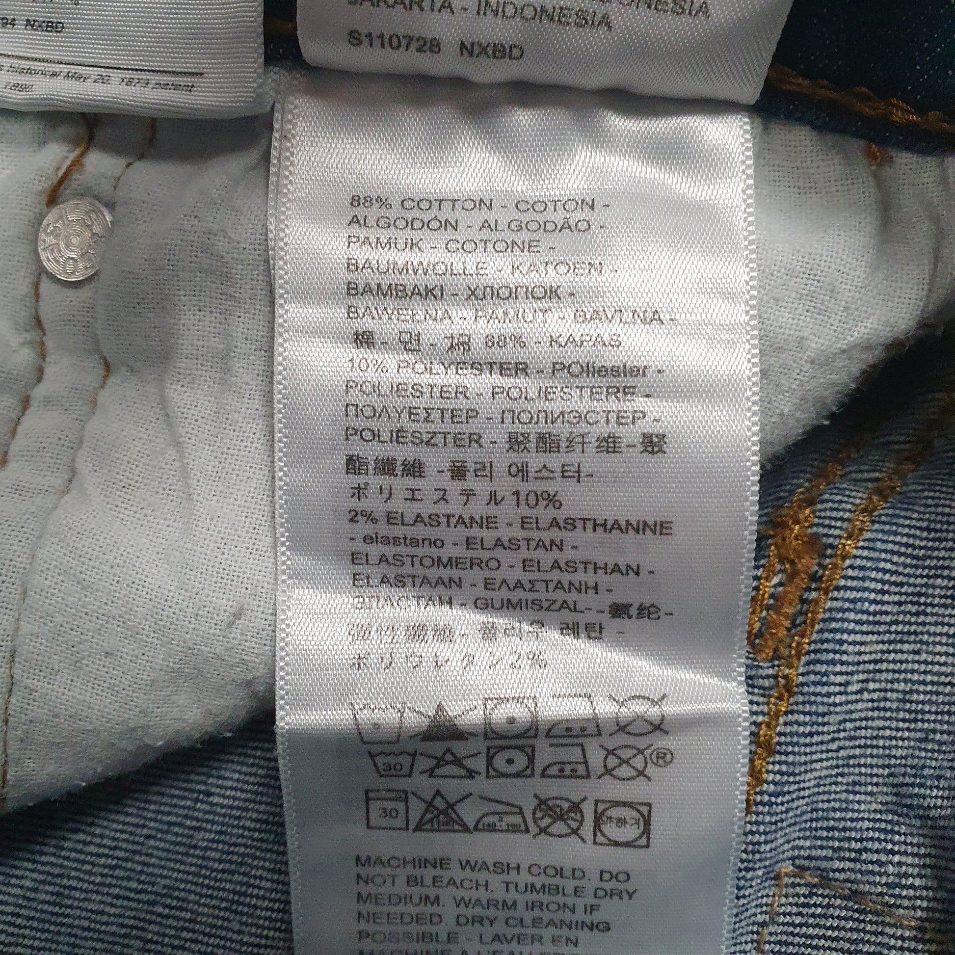 Mens Blue Levis   Jeans