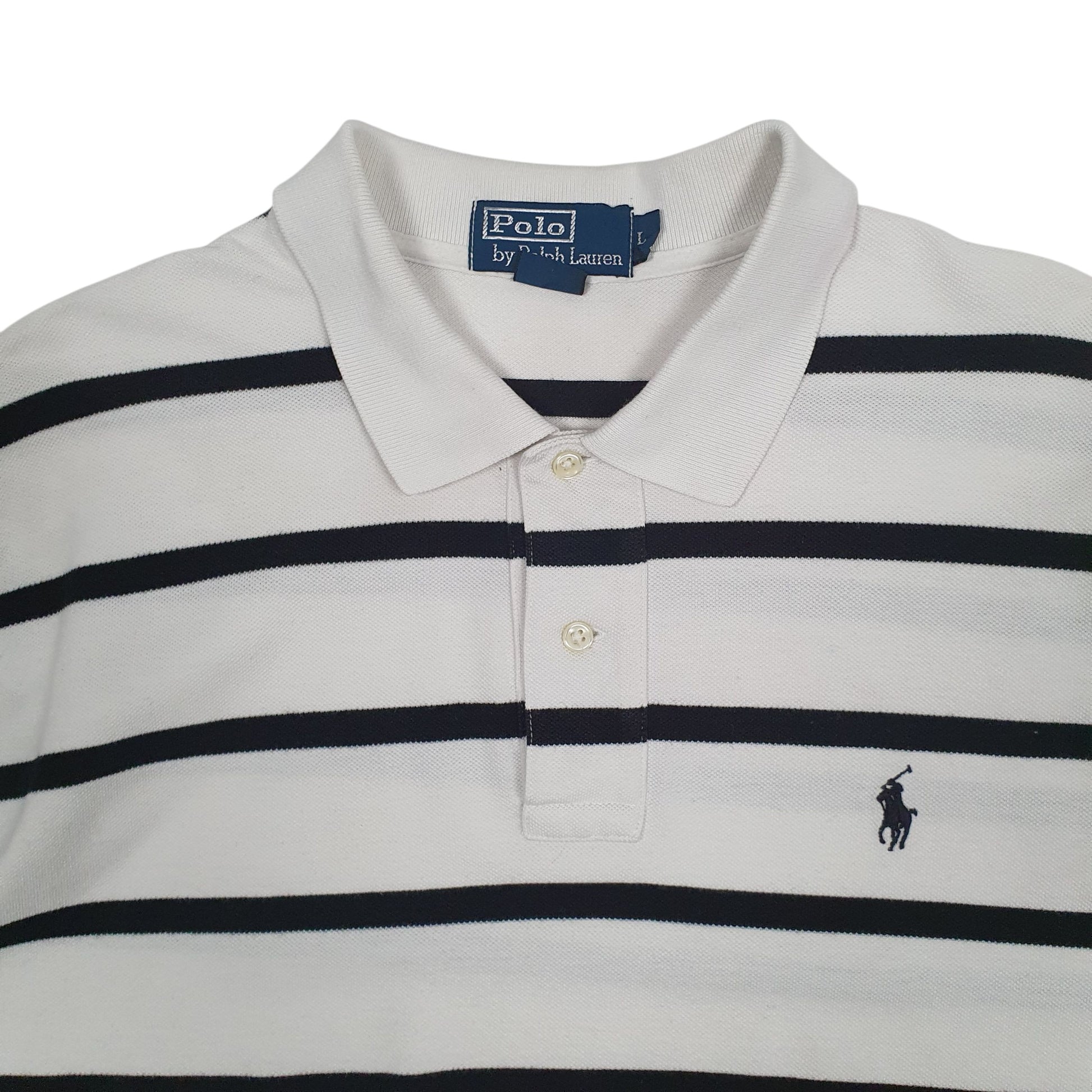 Mens White Polo Ralph Lauren   Polo Shirt