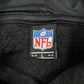 Mens Black NFL  Hoodie Jumper