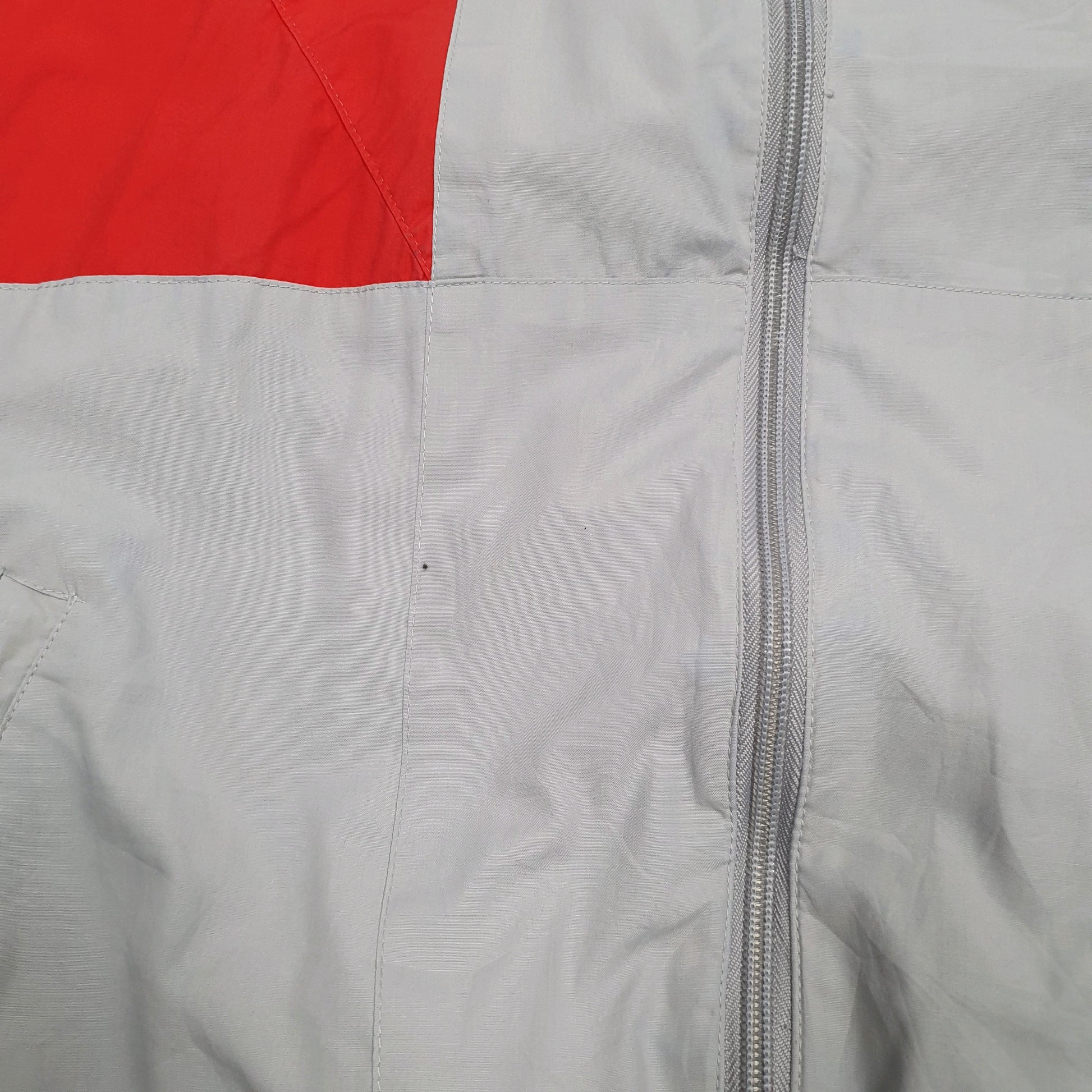 Mens Grey Adidas Vintage 90s 00s  Coat