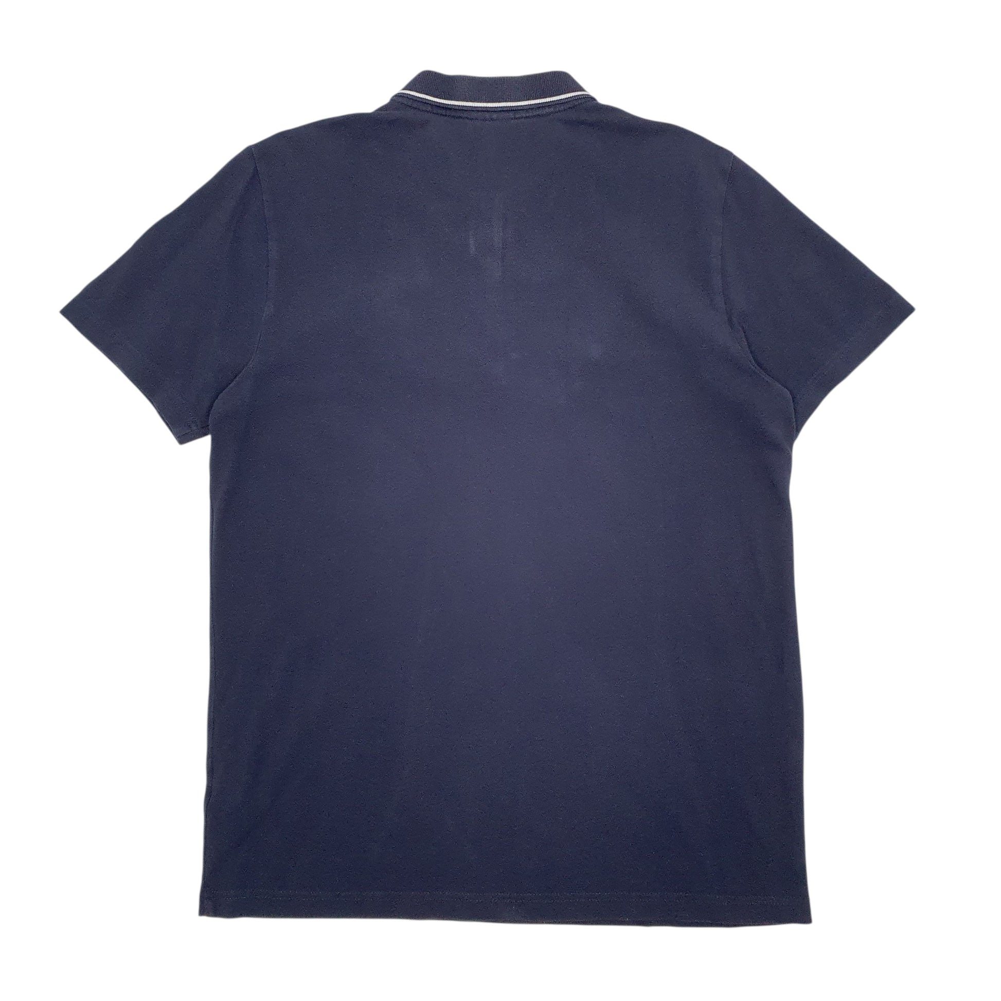 Mens Navy Puma   Polo Shirt