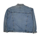 Mens Blue Wrangler Vintage 90s Trucker  Coat