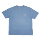 Mens Blue Carhartt  Short Sleeve T Shirt