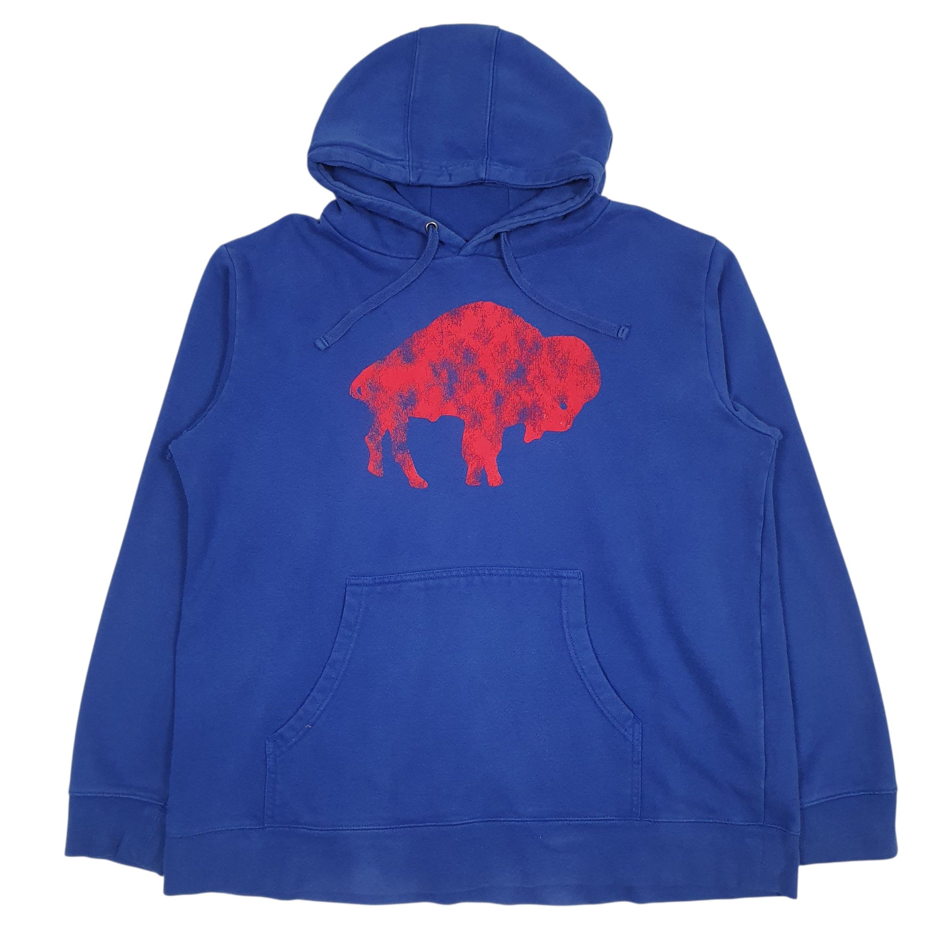 Mens Blue NFL Buffalo Bills Hoodie Jumper