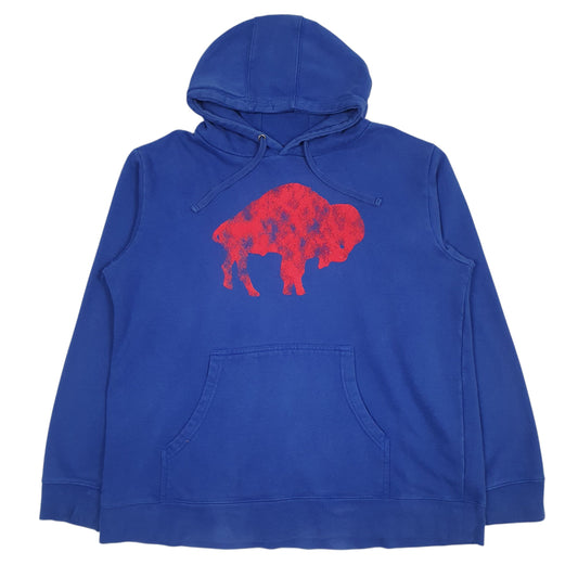 Mens Blue NFL Buffalo Bills Hoodie Jumper