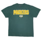 Mens Green NFL Green Bay Packers Short Sleeve T Shirt