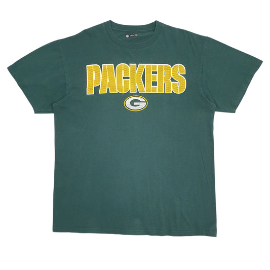 Mens Green NFL Green Bay Packers Short Sleeve T Shirt