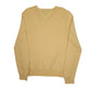 Mens Yellow Polo Ralph Lauren  V Neck Jumper