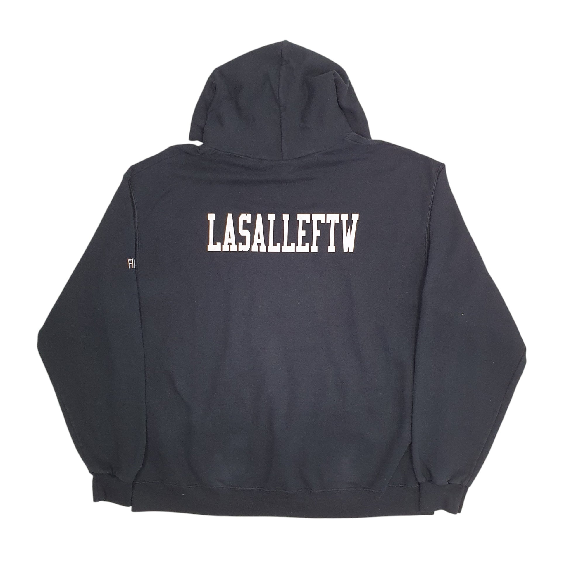 Mens Black Champion Lasalle Hoodie Jumper