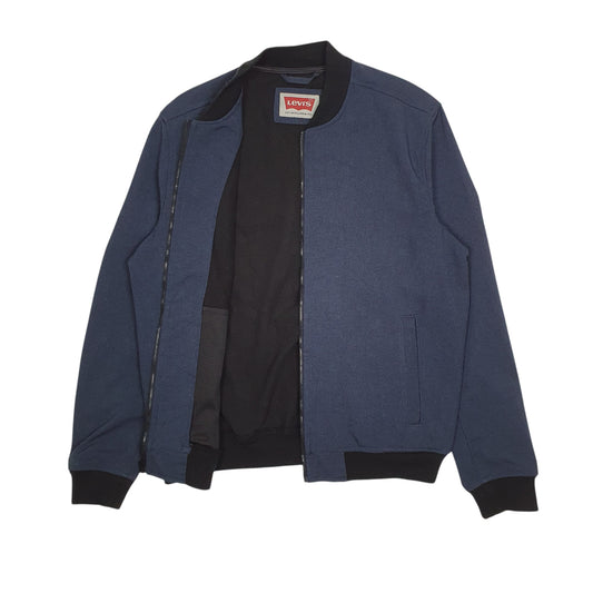 Mens Navy Levis Harrington Windbreaker  Coat