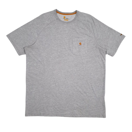 Mens Grey Carhartt  Short Sleeve T Shirt