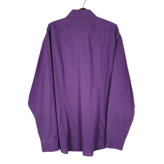 Mens Purple Calvin Klein   Shirt