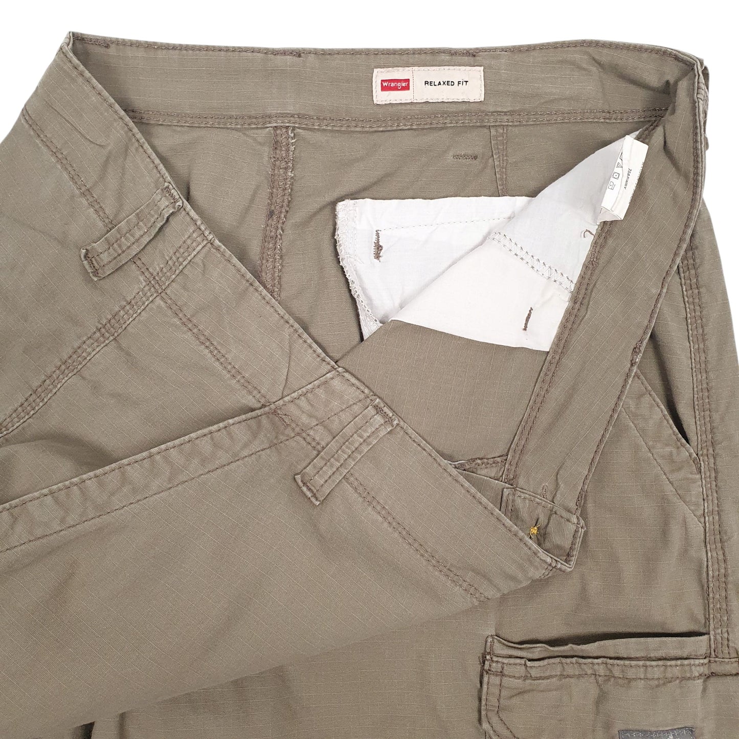 Mens Brown Wrangler   Trousers