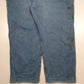 Mens Blue Dickies Vintage 00s Full Zip Trousers