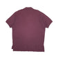Mens Burgundy Polo Ralph Lauren Vintage 90s Made In USA  Polo Shirt