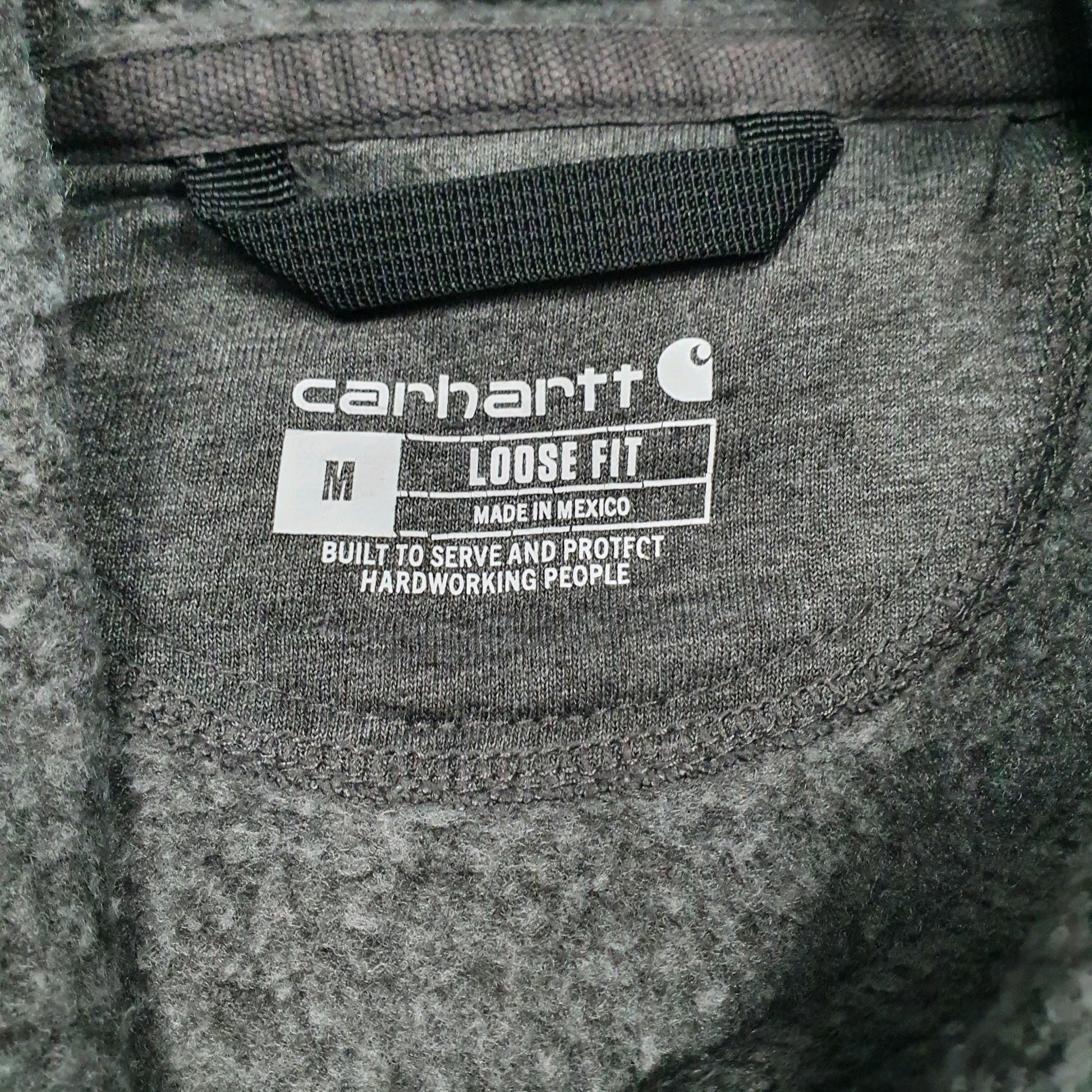 Mens Grey Carhartt  Hoodie Jumper