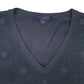 Womens Navy Tommy Hilfiger Lightweight V Neck Jumper