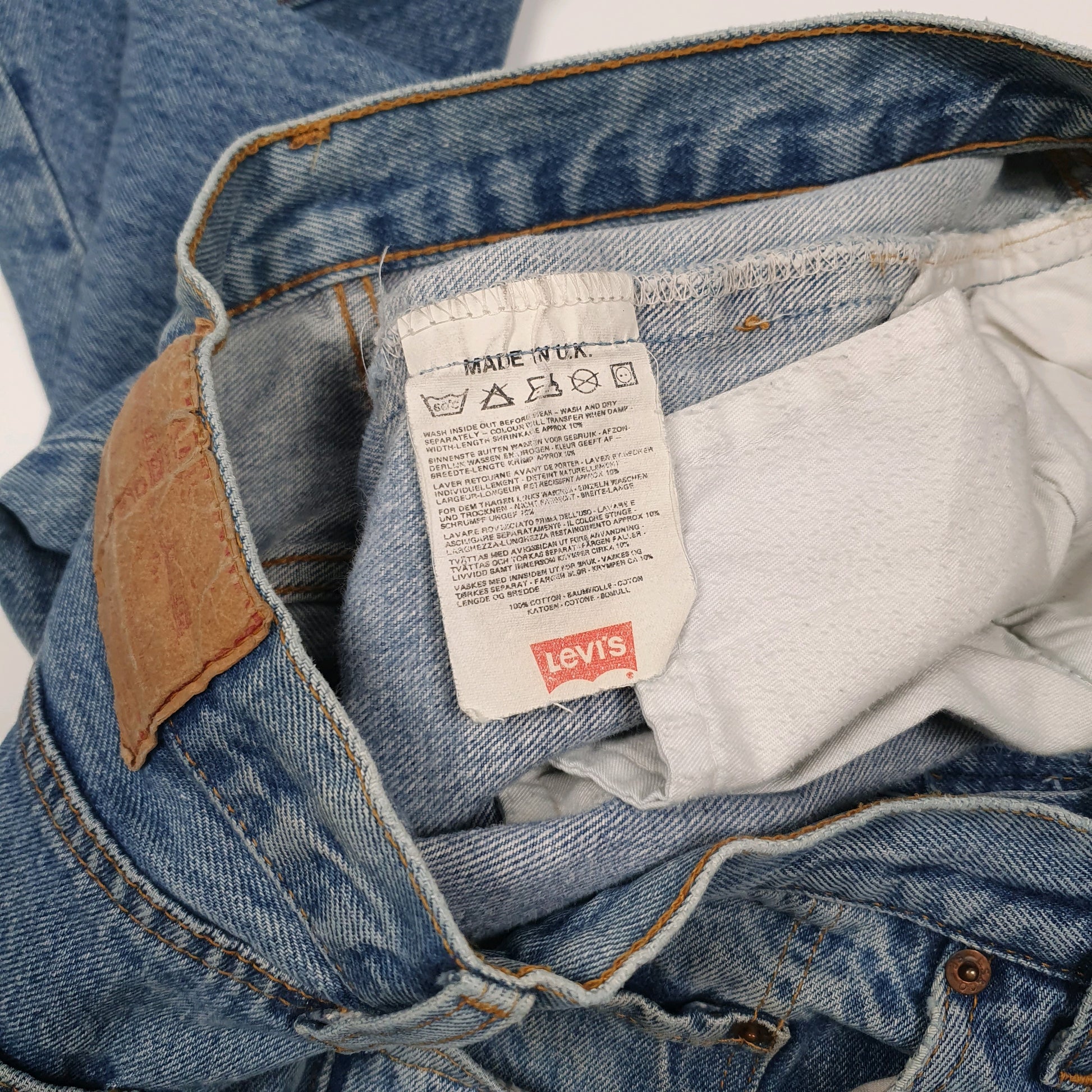 Mens Blue Levis Vintage 1990s  Jeans