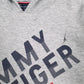 Womens Grey Tommy Hilfiger Spellout Hoodie Jumper
