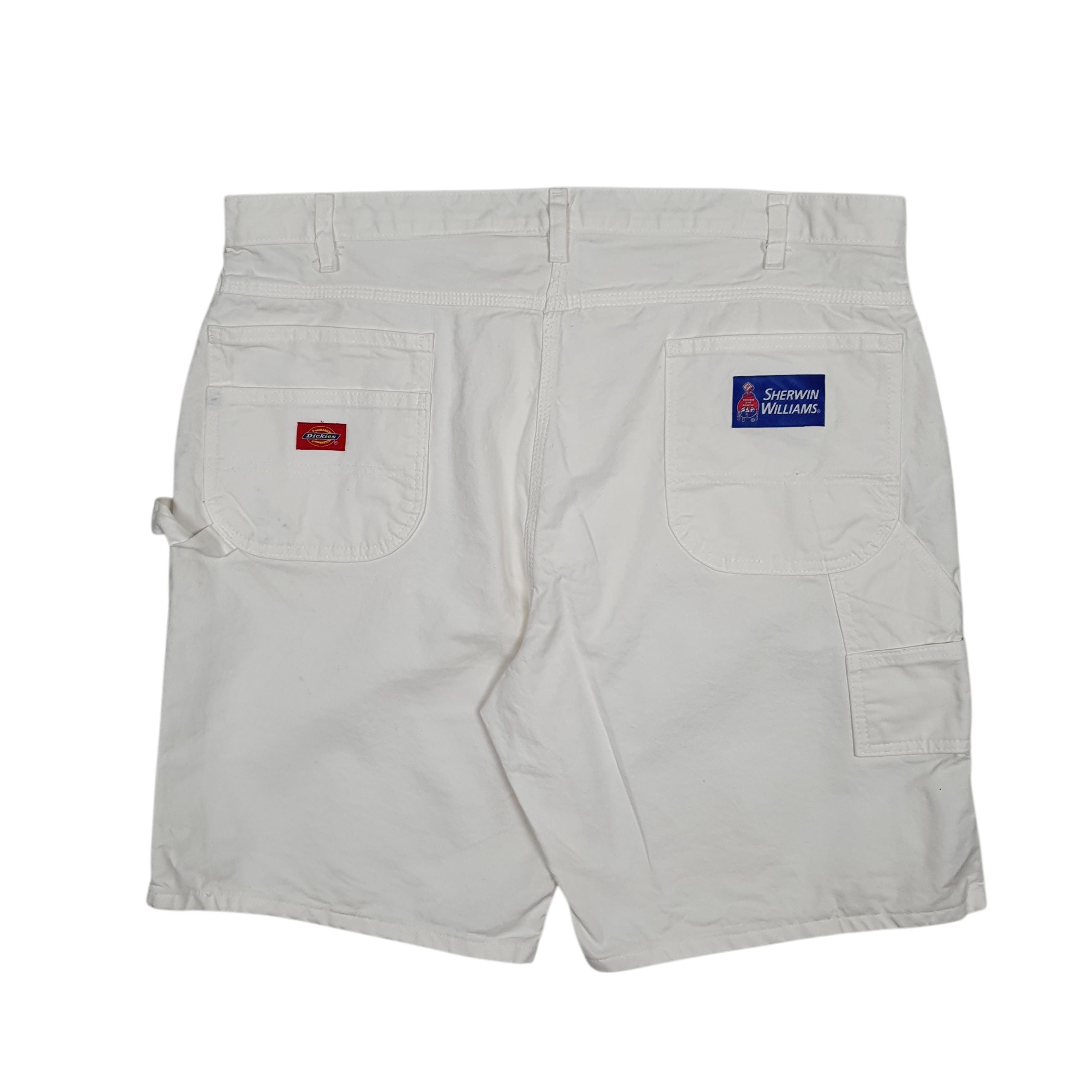 Mens Dickies White Chino Painter Shorts – Bundl Clothing