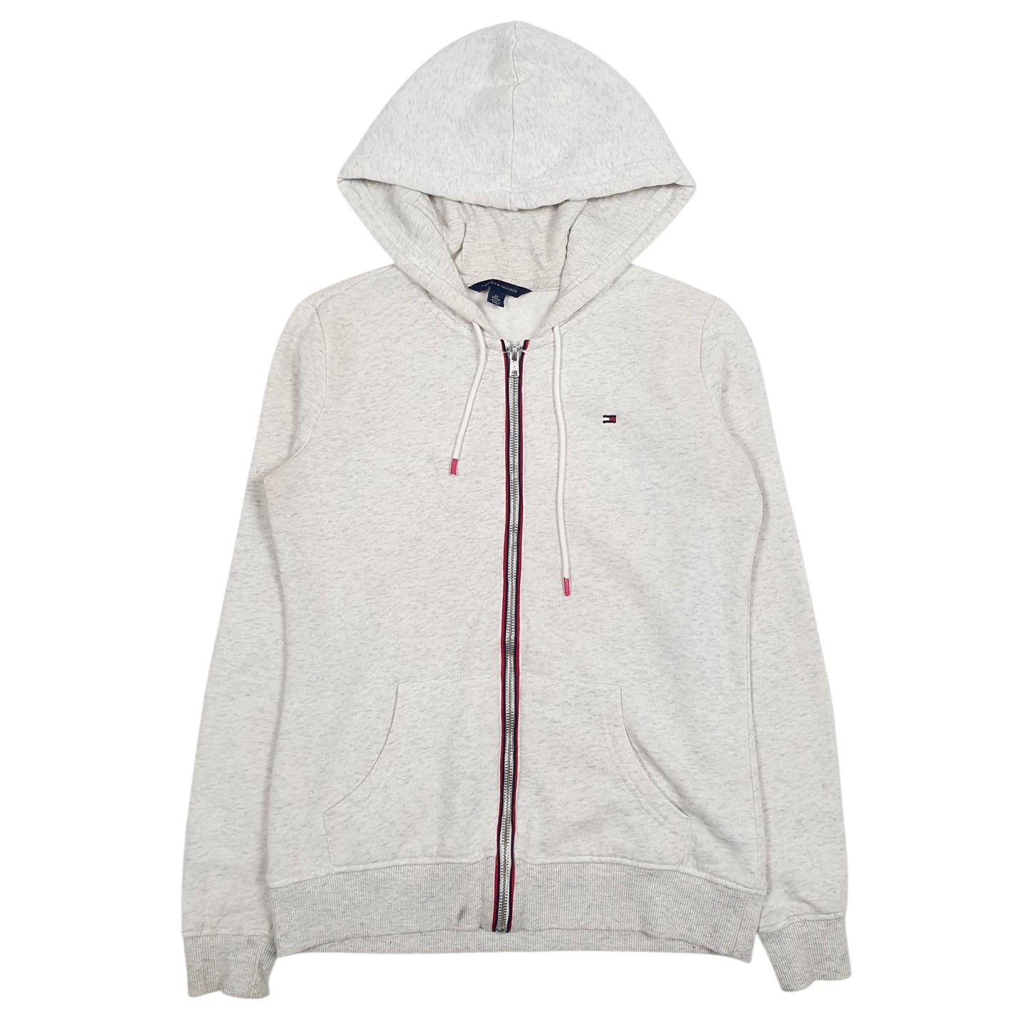 Womens Grey Tommy Hilfiger  Full Zip Jumper