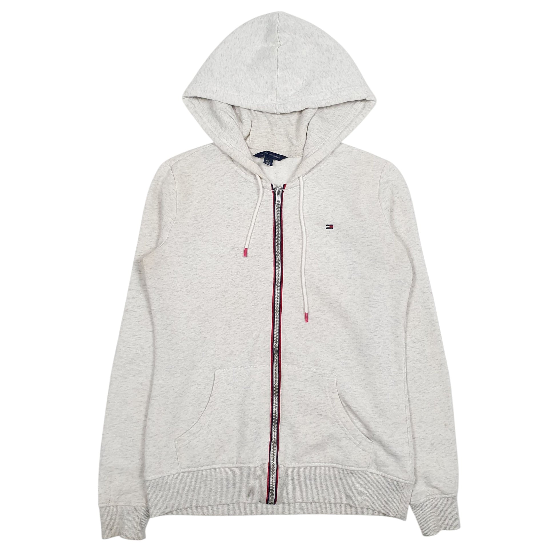 Womens Grey Tommy Hilfiger  Full Zip Jumper