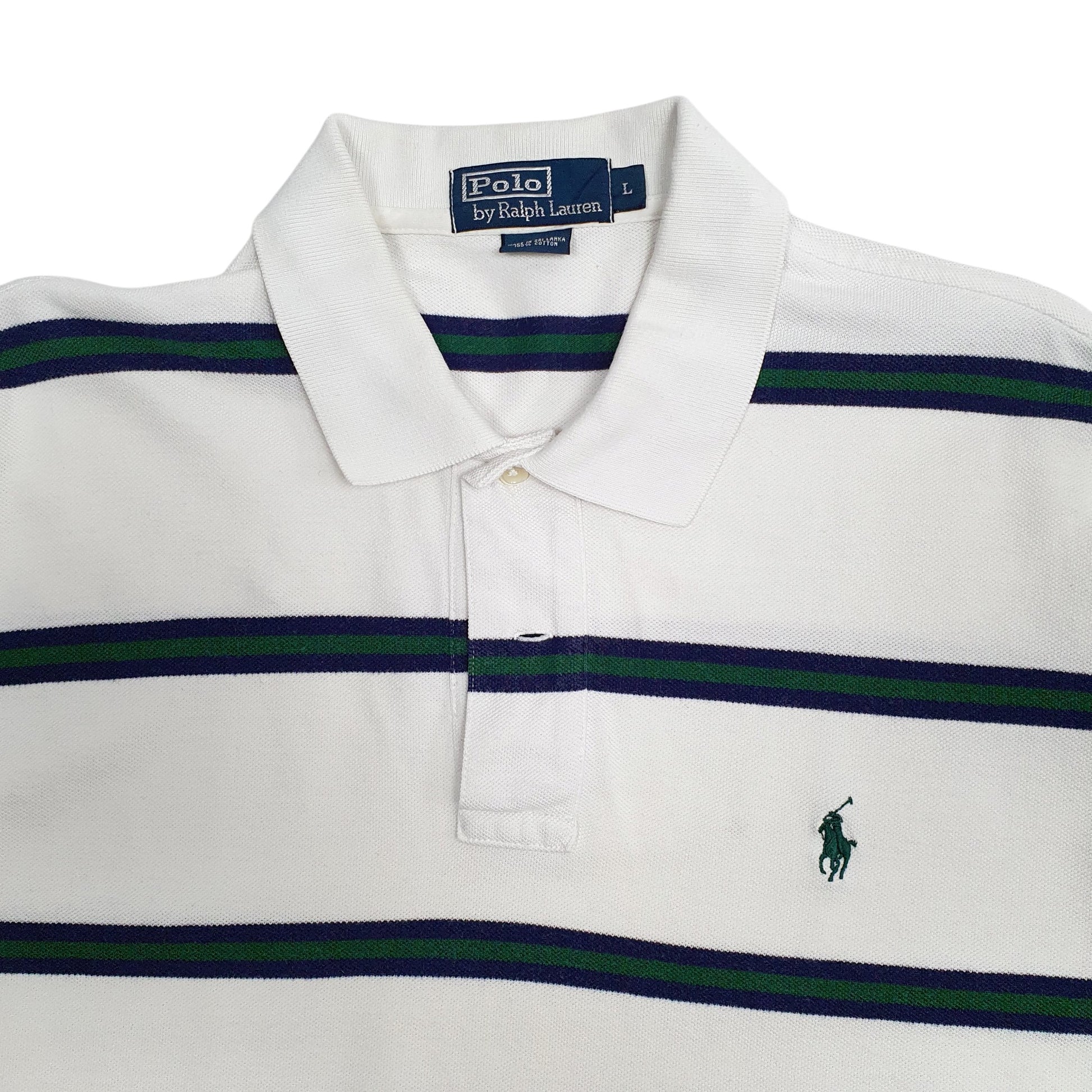 Mens White Polo Ralph Lauren   Polo Shirt