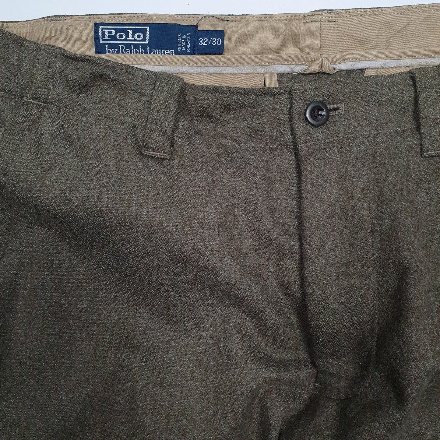 Mens Brown Polo Ralph Lauren   Trousers