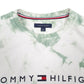 Mens White Tommy Hilfiger Spellout Crewneck Jumper