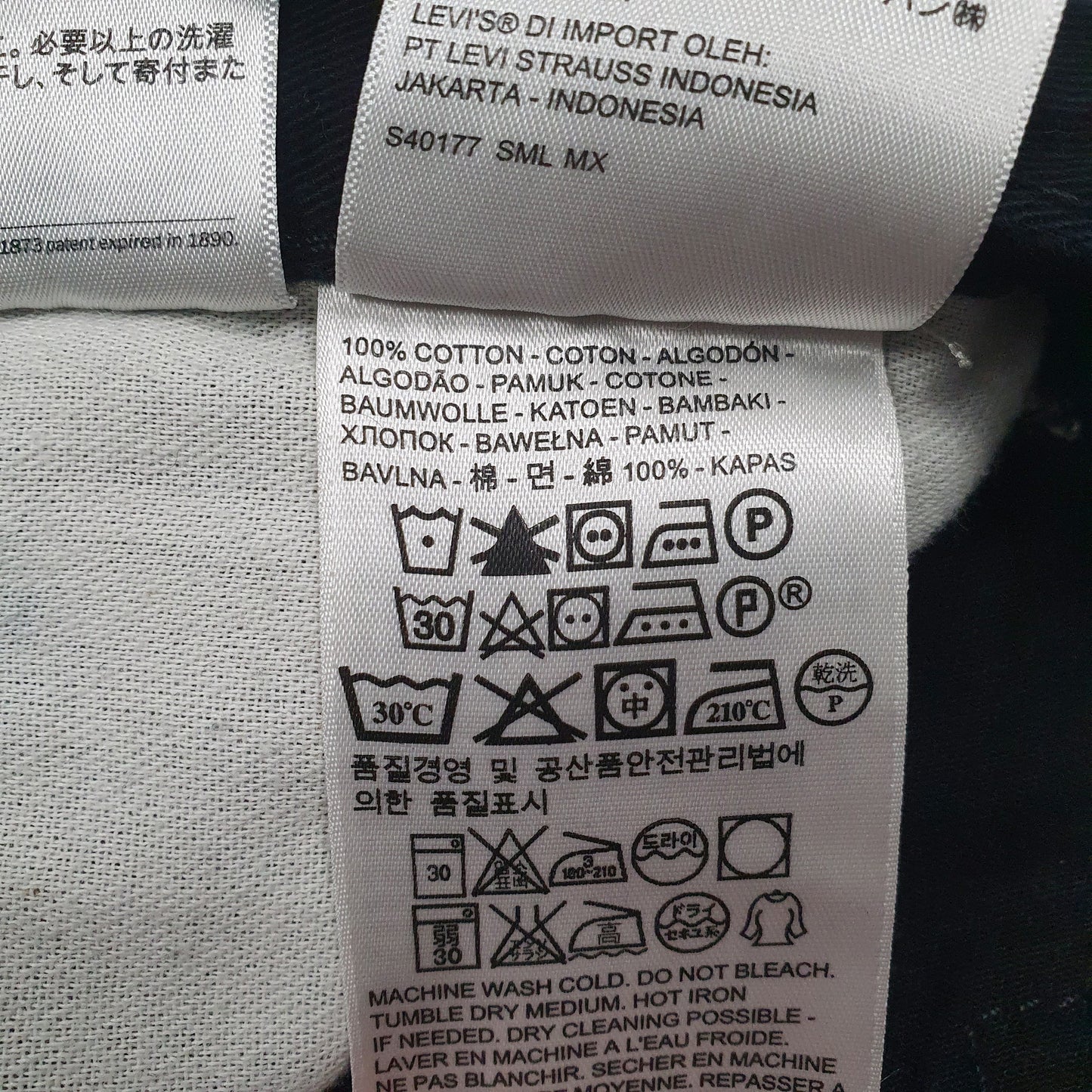 Mens Black Levis 514  Trousers