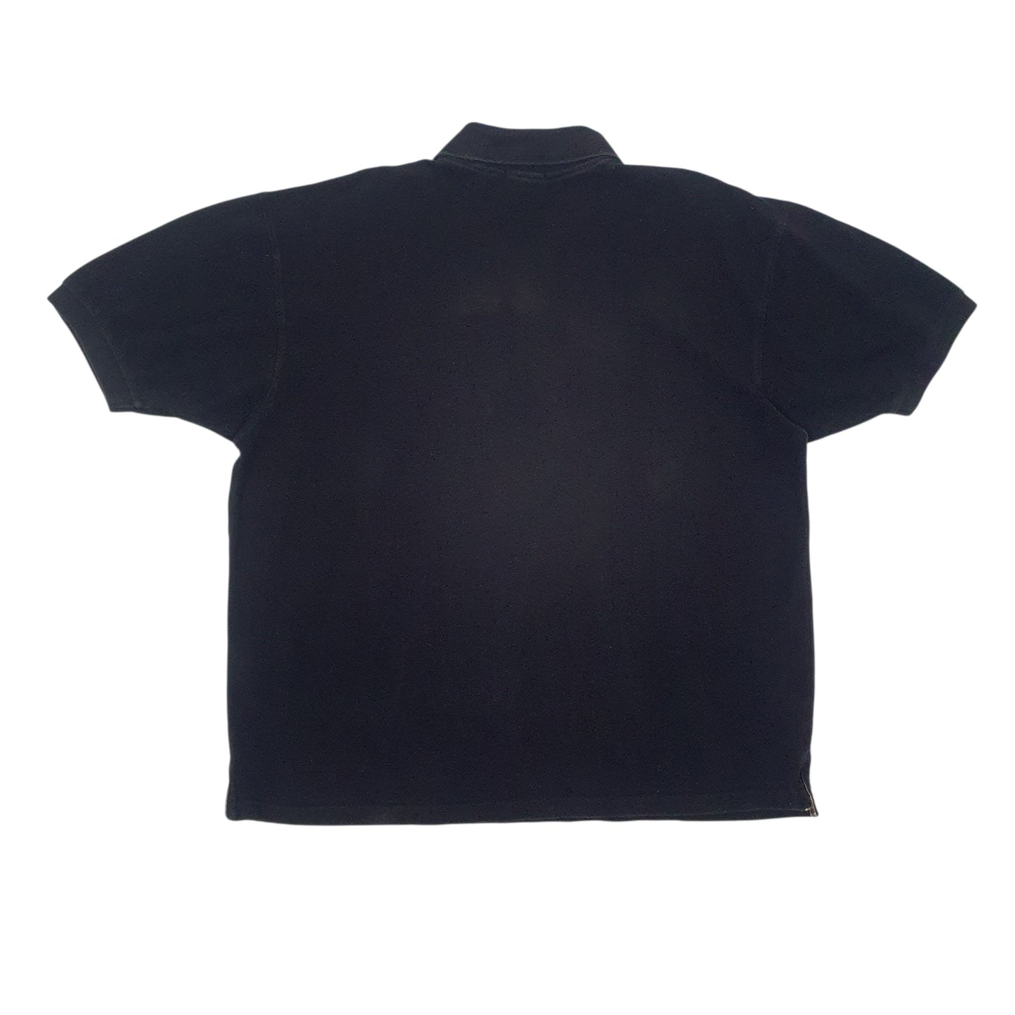 Mens Black Burberry   Polo Shirt