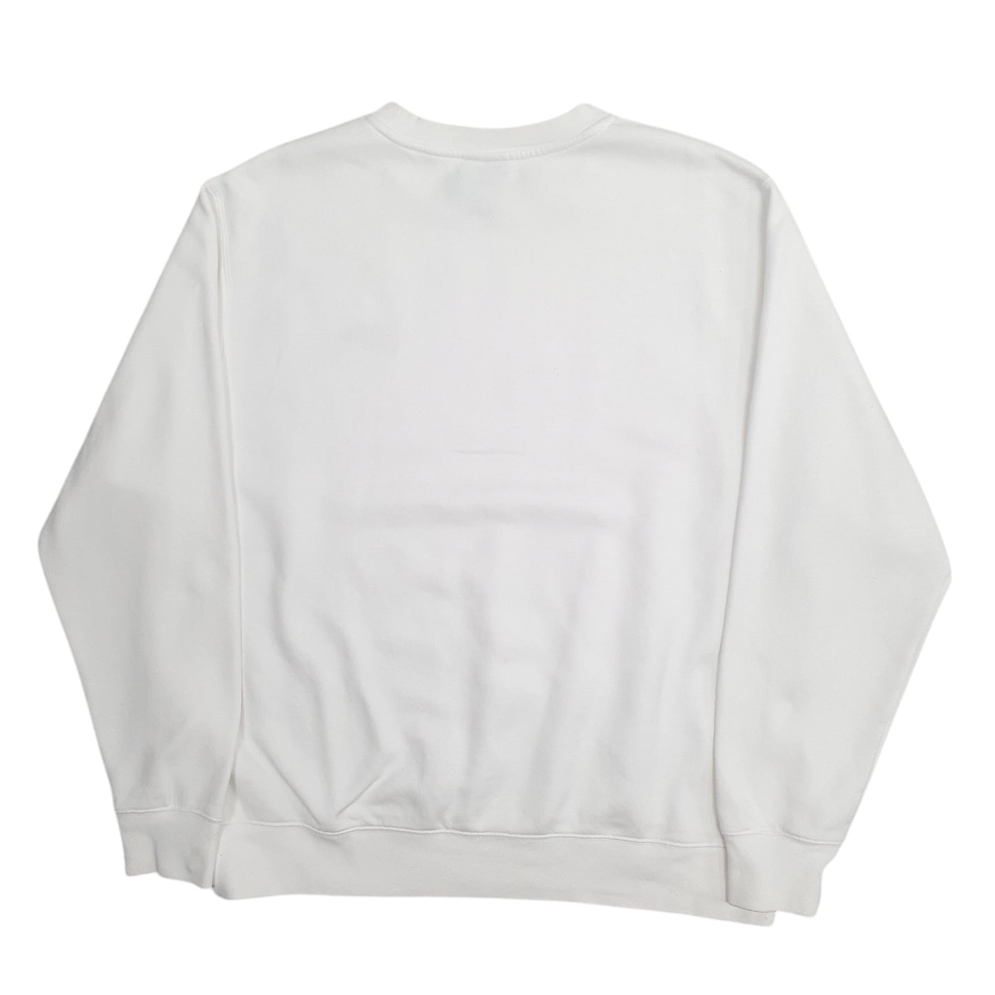 Mens White Nike  Crewneck Jumper